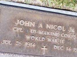 John A Nicol, Jr