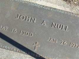 John A Null John A Null