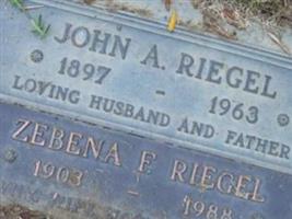 John A Riegel