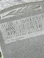 John A Roberson John A Roberson