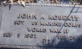 John A. Roberts John A. Roberts
