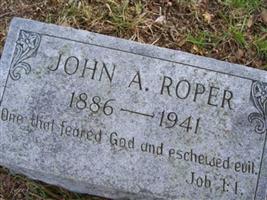 John A Roper