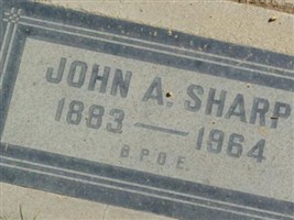 John A. Sharp John A. Sharp