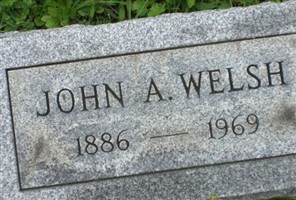 John A. Welsh John A. Welsh