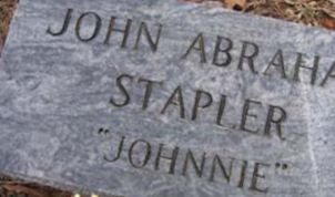John Abraham "Johnnie" Stapler John Abraham "Johnnie" Stapler
