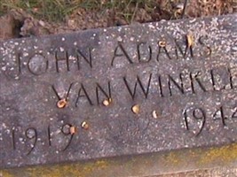 John Adams VanWinkle John Adams VanWinkle
