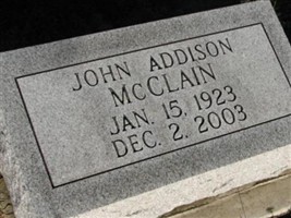 John Addison "Doc" McClain John Addison "Doc" McClain