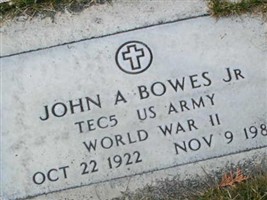 John Albert "Jack" Bowes, Jr John Albert "Jack" Bowes, Jr