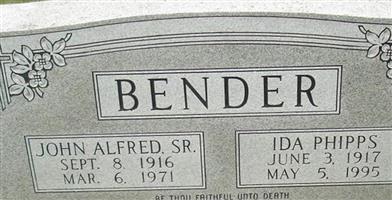 John Alfred Bender, Sr