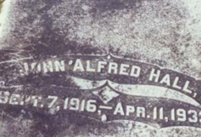 John Alfred Hall John Alfred Hall
