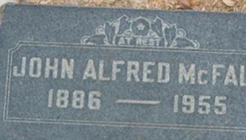 John Alfred McFall John Alfred McFall