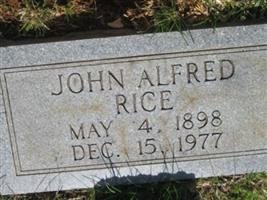 John Alfred Rice