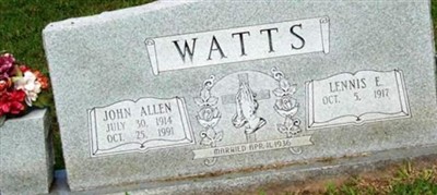 John Allen Watts John Allen Watts
