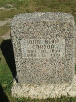 John Alma Carson John Alma Carson