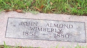 John Almond Wimberly John Almond Wimberly