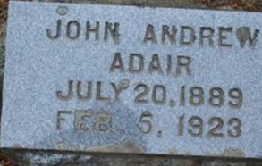 John Andrew Adair John Andrew Adair