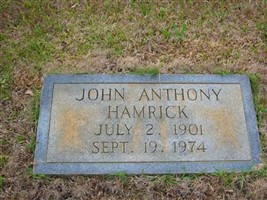 John Anthony Hamrick John Anthony Hamrick