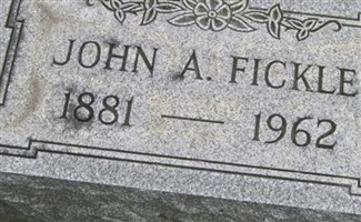 John Arthur Fickle John Arthur Fickle