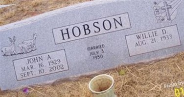 John Arvon Hobson John Arvon Hobson