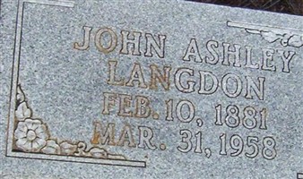 John Ashley Langdon John Ashley Langdon