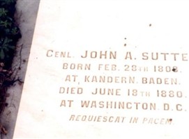 John Augustus Sutter John Augustus Sutter