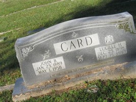 John B Card