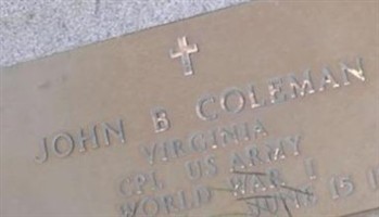 John B Coleman