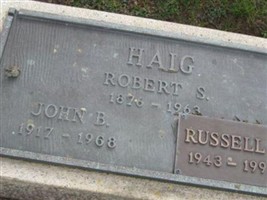 John B Haig John B Haig