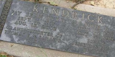 John B Kendrick John B Kendrick