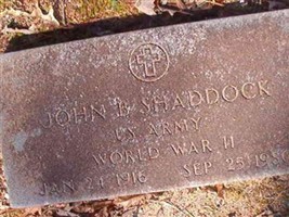 John B Shaddock John B Shaddock
