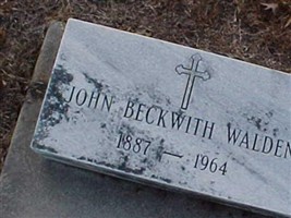 John Beckwith Walden