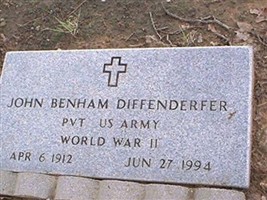 John Benham Diffenderfer John Benham Diffenderfer
