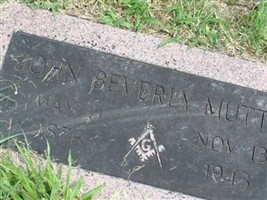 John Beverly Mutter John Beverly Mutter