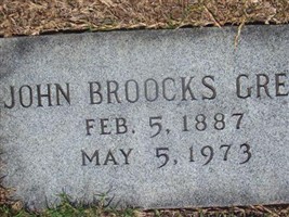 John Broocks Greer John Broocks Greer
