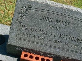 John Bruce Matthews John Bruce Matthews