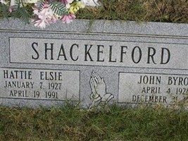 John Bryon Shackelford, Sr John Bryon Shackelford, Sr