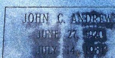 John C. Andrews John C. Andrews
