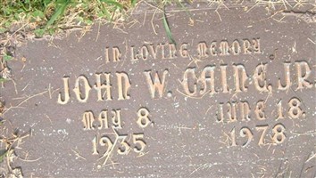 John Caine, Jr John Caine, Jr