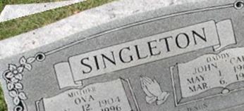 John Calvin "Cal" Singleton John Calvin "Cal" Singleton