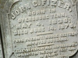 John Calvin Fizer John Calvin Fizer