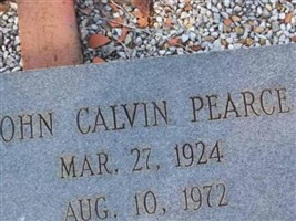 John Calvin Pearce John Calvin Pearce
