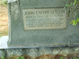 John Calvin Staton