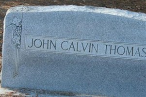 John Calvin Thomas John Calvin Thomas