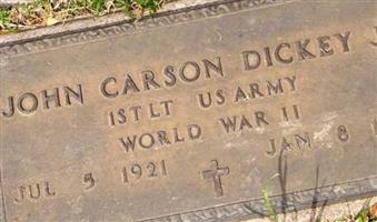 John Carson Dickey, Jr