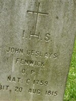 John Ceslays Fenwick, O P John Ceslays Fenwick, O P