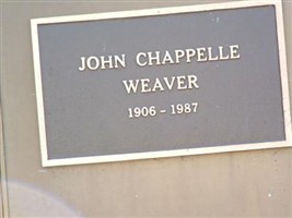 John Chappelle Weaver John Chappelle Weaver