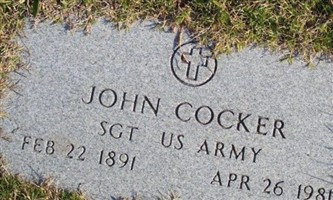 John Cocker John Cocker