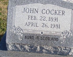 John Cocker John Cocker