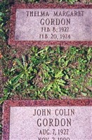 John Colin Gordon John Colin Gordon