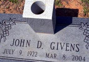 John D Givens